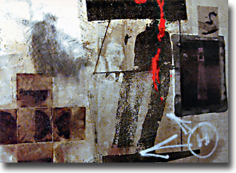 Orinial street figure painting